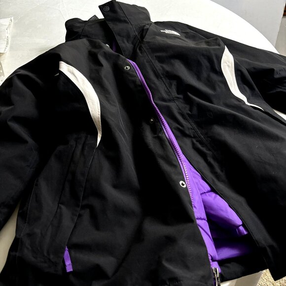The North Face Girls Size XL 18 Insulated Triclimate Hy-vent 3 in 1 Girls Jacket - Picture 13 of 16
